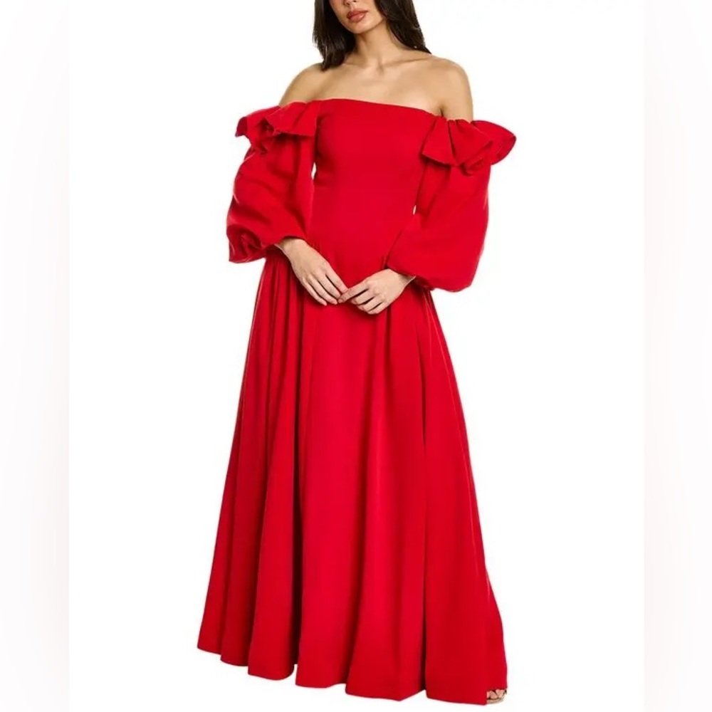 COPY - Beautiful Zac Posen dress off shoulder medival style size 6